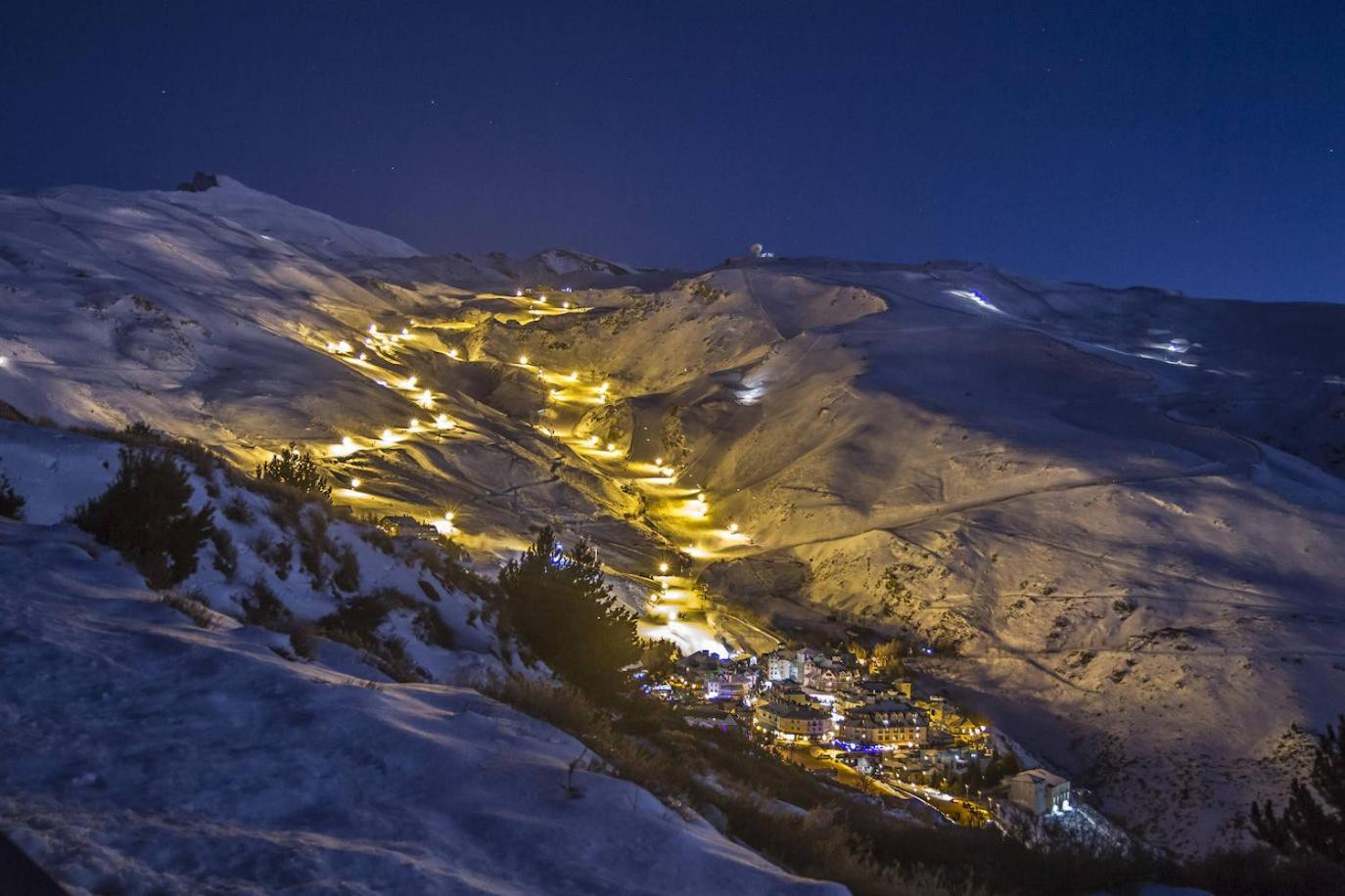 Vista Nevada Ski Lodge Serra Nevada Exterior foto
